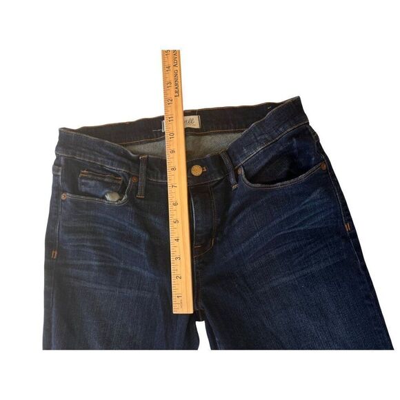 Madewell Mid-Rise Skinny Jeans Dark Wash Sz 30 EUC Stretch Preppy Classic Dark - Picture 6 of 9